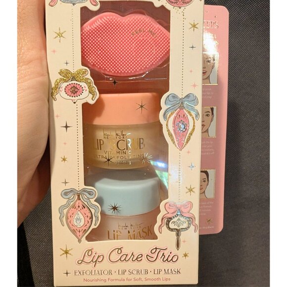 Nicole Miller Lip Care Trio Set – Exfoliator • Lip Scrub • Lip Mask NWT Gift! - Picture 5 of 7